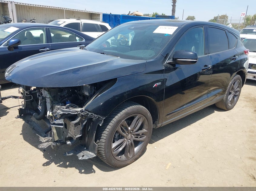 Vin: 5j8tc2h65kl022250, lot: 45784891, acura rdx a-spec package 20192