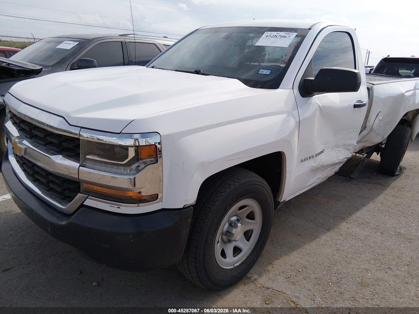 2018 Chevrolet Silverado 1500 Wt 1GCNCNEC6JZ146784 photo 1