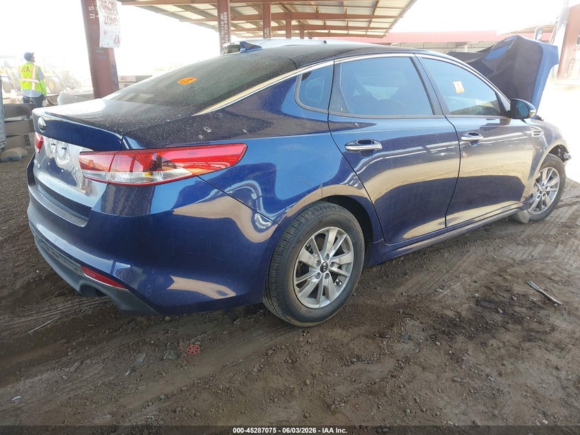 Vin: 5xxgt4l32hg168302, lot: 45784913, kia optima lx 20174