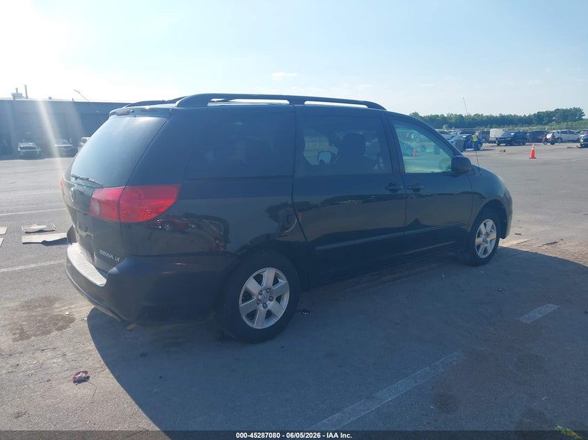 Vin: 5tdkk4ccxas329903, lot: 45784916, toyota sienna le 20104