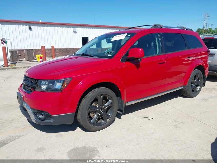 Vin: 3c4pdcgbxjt277481, lot: 45784921, dodge journey crossroad 20182