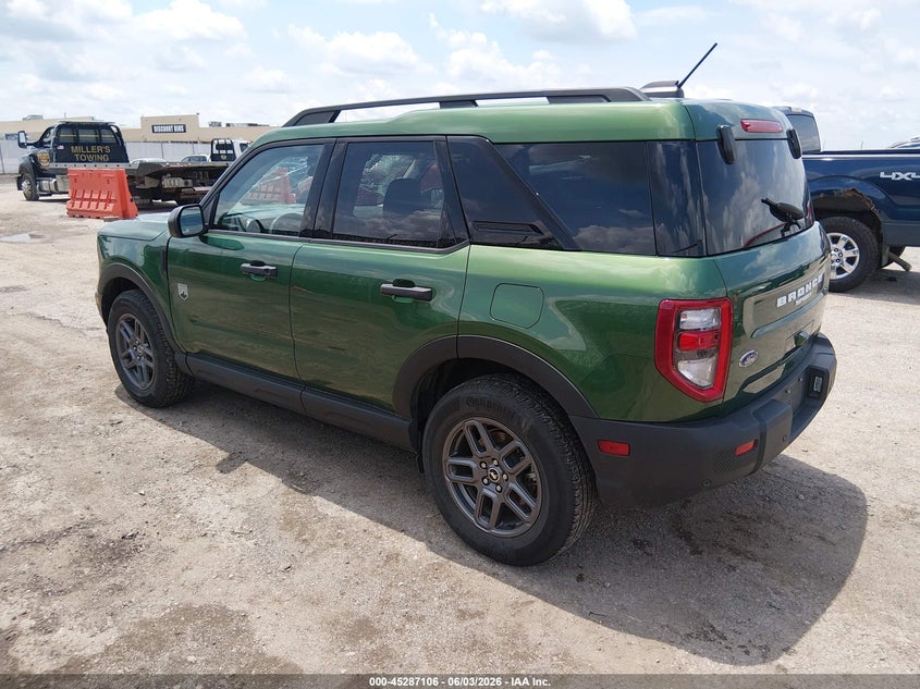 Vin: 3fmcr9bn1sre75784, lot: 45784942, ford bronco sport big bend 20253
