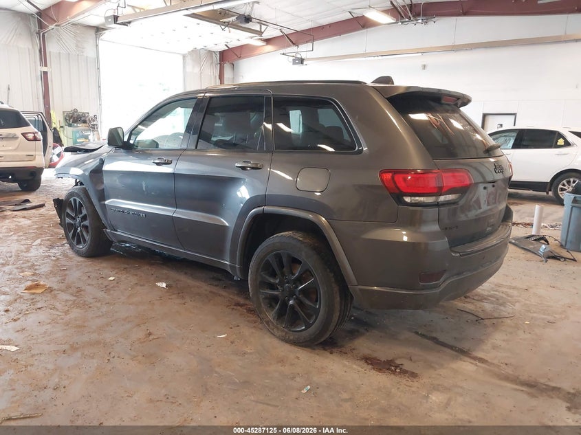 Vin: 1c4rjfagxhc909828, lot: 45784961, jeep grand cherokee altitude 4x4 20173
