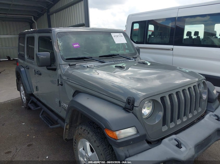 2018 Jeep Wrangler Unlimited Sport S 4X4 VIN: 1C4HJXDN1JW197855 Lot: 45287158