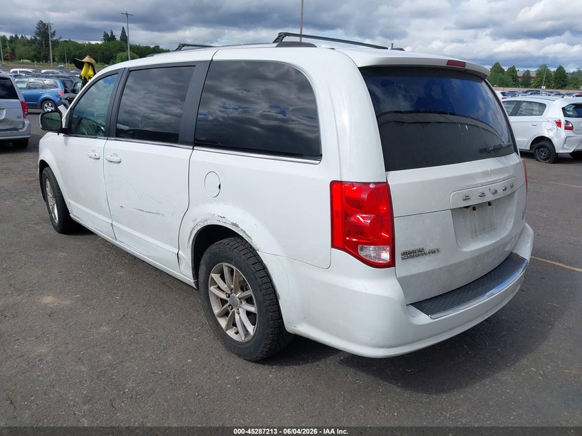 Vin: 2c4rdgcg8jr223021, lot: 45785049, dodge grand caravan sxt 20183