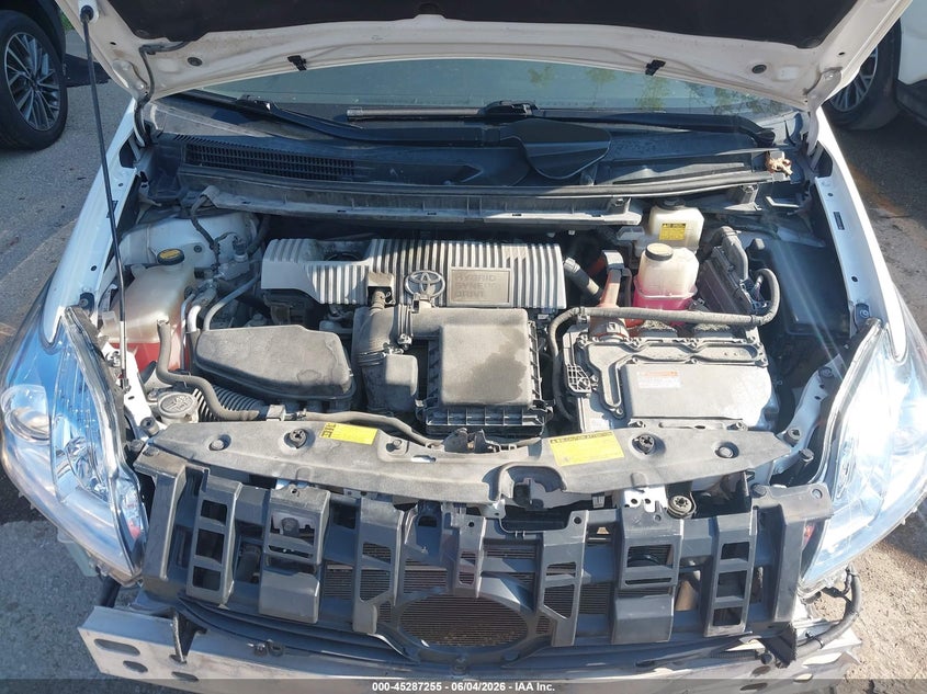 2010 TOYOTA PRIUS HATCHBACK 1.8L I-4 DOHC, VVT, 98HP