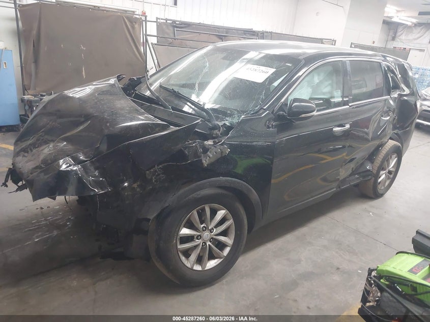Vin: 5xypg4a32hg221213, lot: 45785096, kia sorento 2.4l l 20172