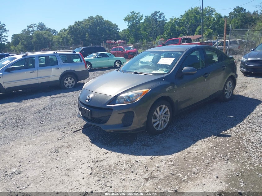 Vin: jm1bl1w88c1537698, lot: 45785121, mazda mazda3 i grand touring 20122