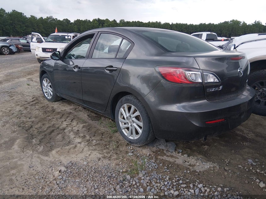 Vin: jm1bl1w88c1537698, lot: 45785121, mazda mazda3 i grand touring 20123