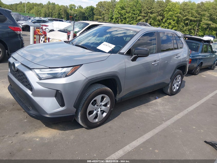 Vin: 2t3h1rfv2rc276584, lot: 45785150, toyota rav4 le 20242