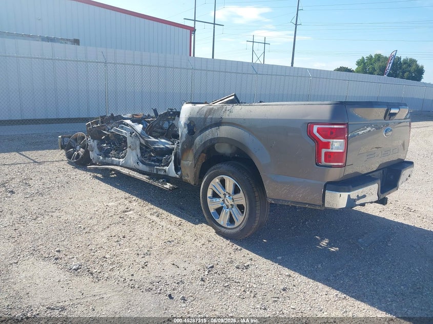 Vin: 1ftew1c5xjkf67081, lot: 45785151, ford f-150 xlt 20183