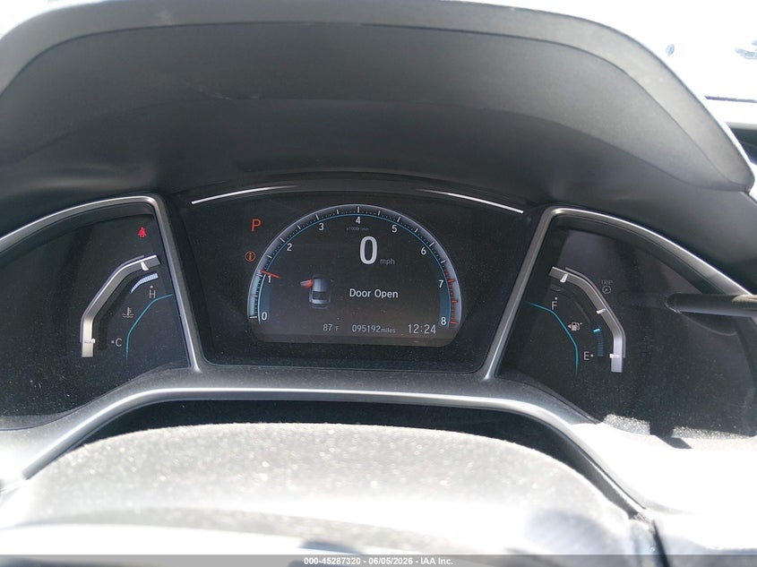 2018 HONDA CIVIC SEDAN 2.0L I-4 DOHC, VVT, 158HP