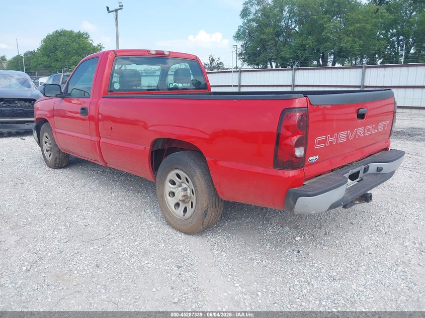 2006 Chevrolet Silverado 1500 Work Truck VIN: 1GCEC14X56Z129592 Lot: 45287339