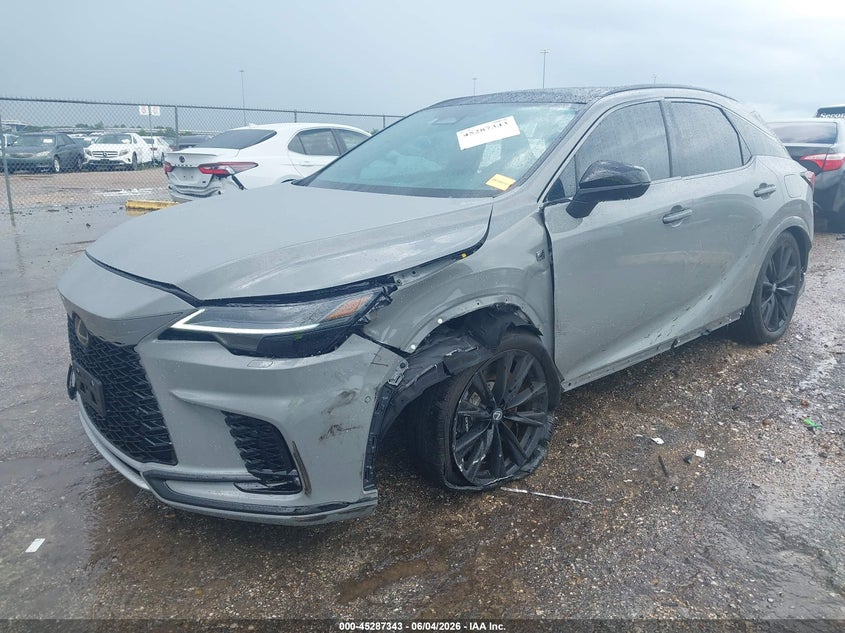 Vin: 2t2bcmea1tc024919, lot: 45785179, lexus rx 500h f sport performance 20262