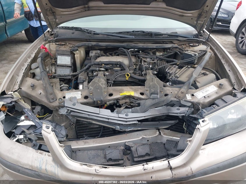 2001 Chevrolet Impala VIN: 2G1WF55E619274989 Lot: 45287362