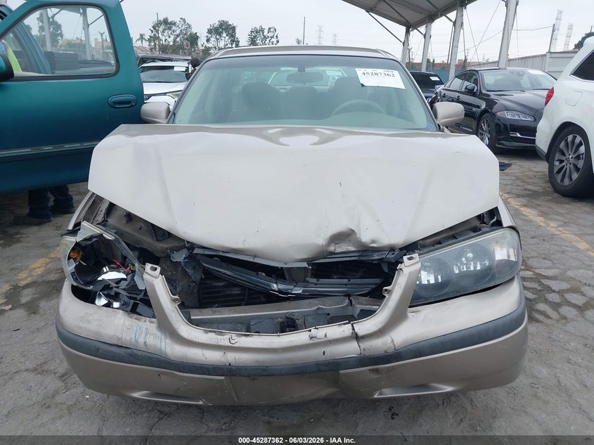 2001 Chevrolet Impala VIN: 2G1WF55E619274989 Lot: 45287362