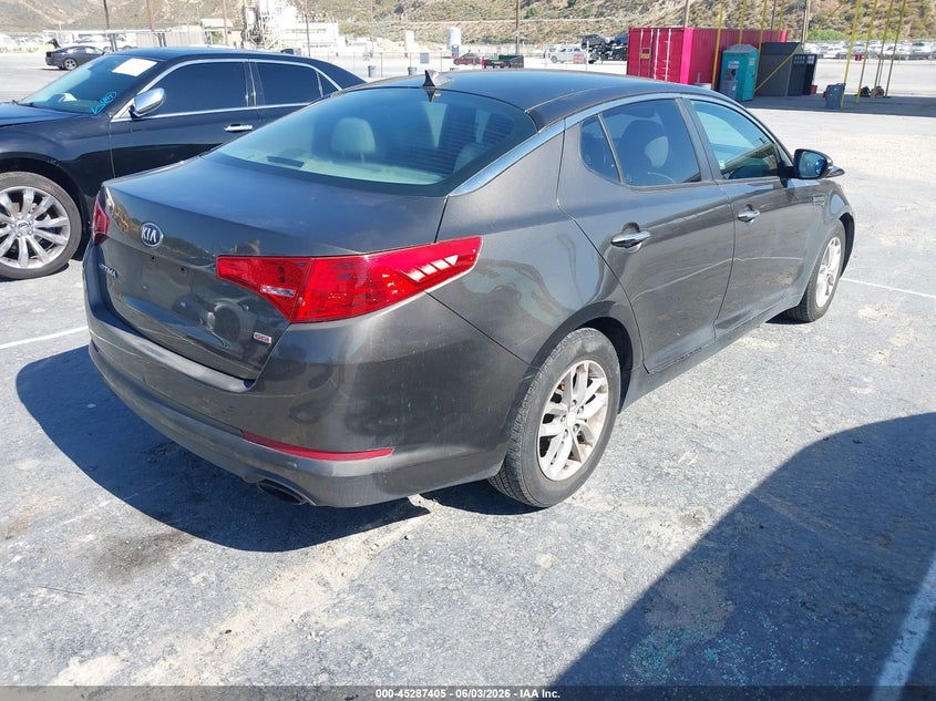 Vin: 5xxgm4a72dg163985, lot: 45785241, kia optima lx 20134