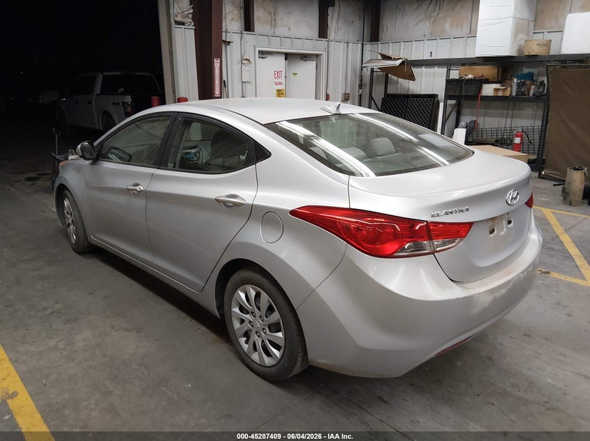 Vin: 5npdh4ae2dh212094, lot: 45785245, hyundai elantra gls 20133