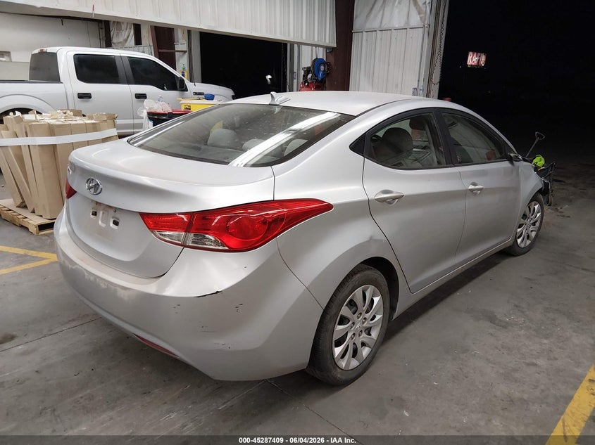Vin: 5npdh4ae2dh212094, lot: 45785245, hyundai elantra gls 20134