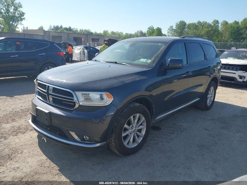 Vin: 1c4rdjag6fc709617, lot: 45785248, dodge durango sxt 20152