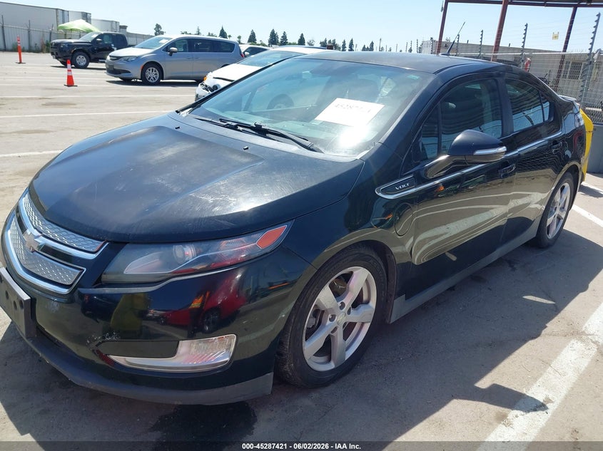 Vin: 1g1re6e47du127567, lot: 45785257, chevrolet volt 20132