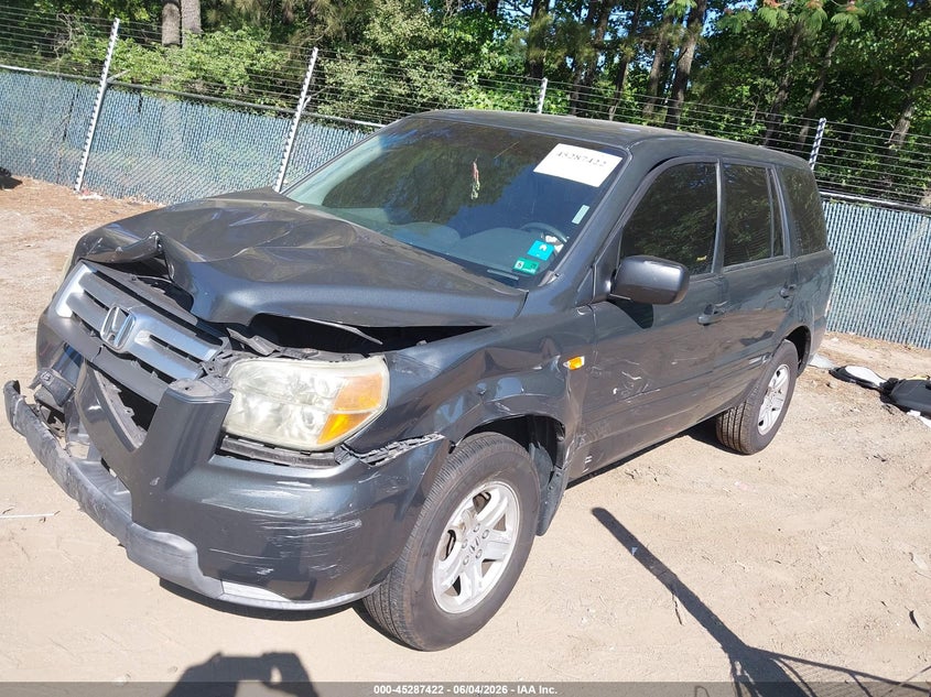 2006 Honda Pilot Lx 5FNYF18166B025838 photo 1