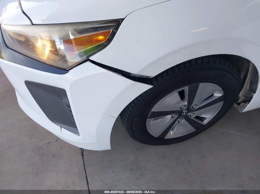 2019 Hyundai Ioniq Hybrid Blue VIN: KMHC65LC9KU145222 Lot: 45287423