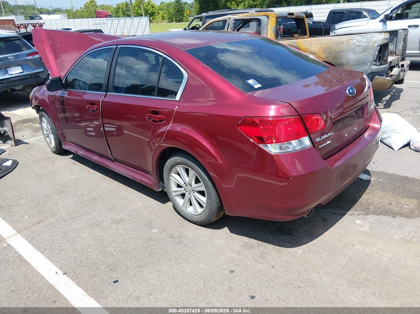 Vin: 4s3bmcg66b3241314, lot: 45785264, subaru legacy 2.5i premium 20113