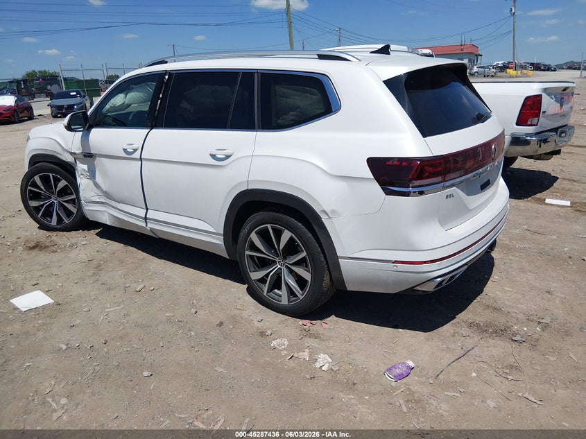 Vin: 1v2fr2caxrc593649, lot: 45785272, volkswagen atlas 2.0t sel premium r-line 20243