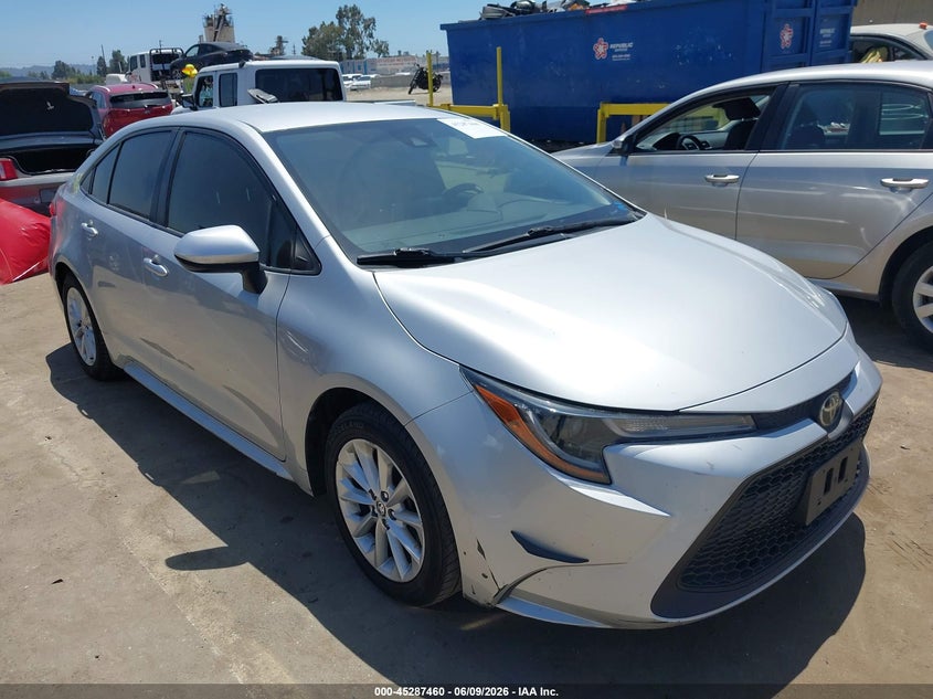 Vin: jtdvpmae2mj129294, lot: 45785296, toyota corolla le 2021 img_1