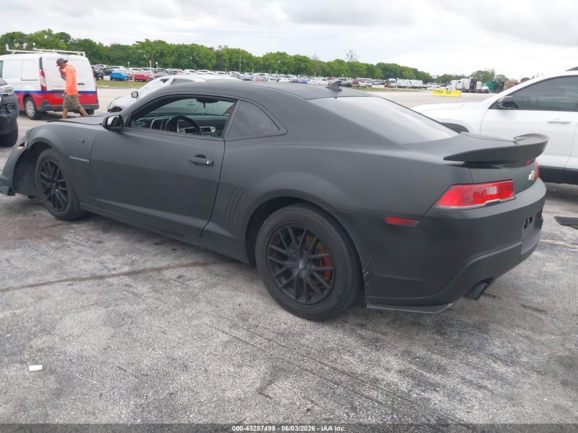Vin: 2g1fb1e30f9301128, lot: 45785335, chevrolet camaro 2ls 20153