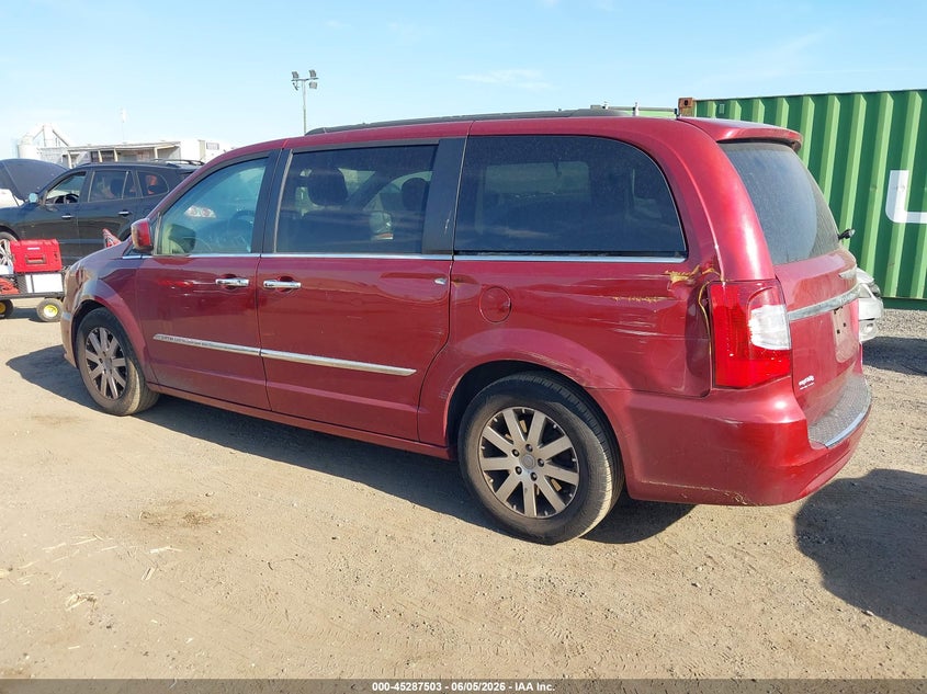 Vin: 2c4rc1bg5fr753942, lot: 45785339, chrysler town & country touring 20153