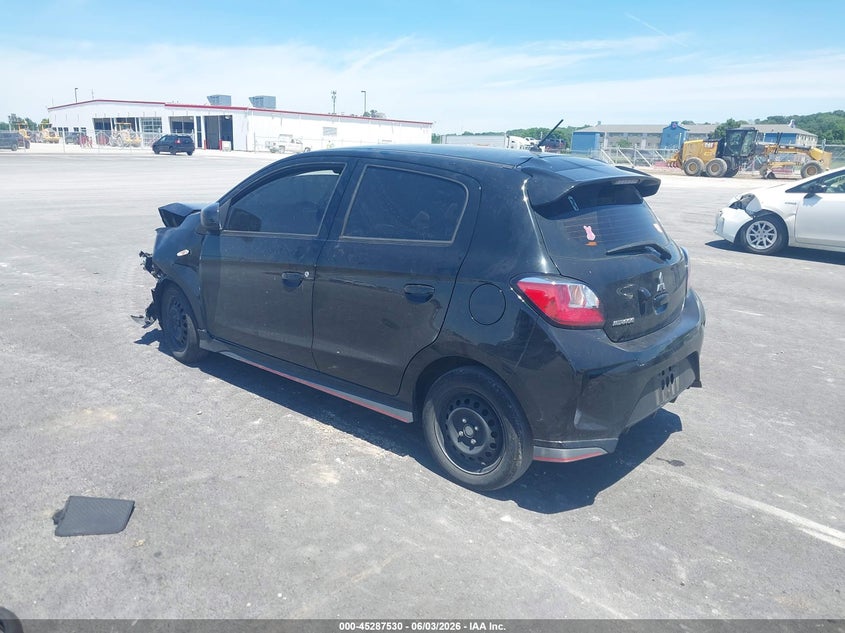 Vin: ml32auhjxmh001239, lot: 45785366, mitsubishi mirage carbonite edition/es/le 20213