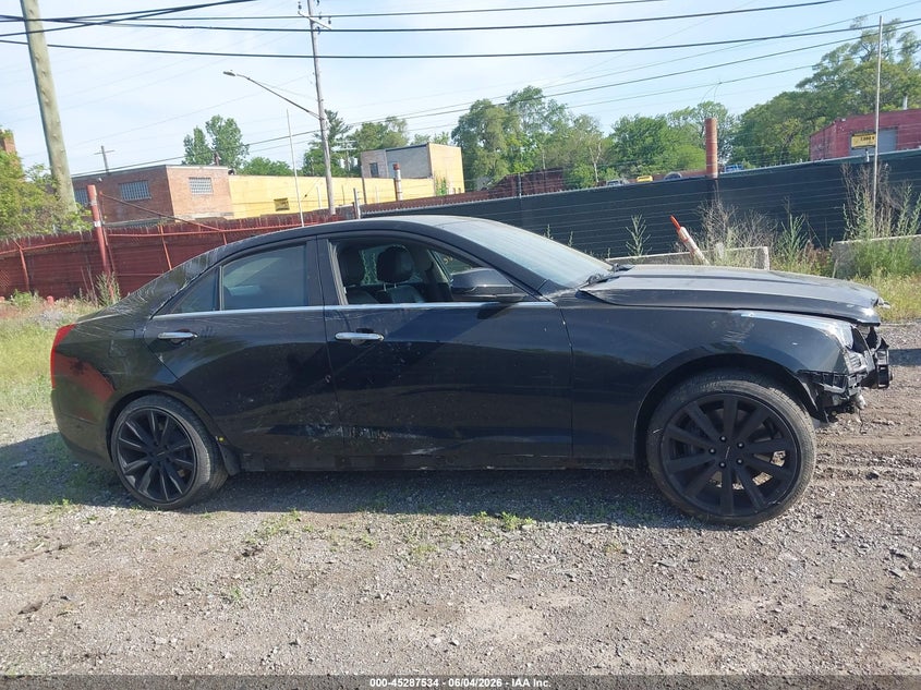 2013 CADILLAC ATS SEDAN 2.0L I-4 DI, DOHC, VVT, TURBO, 272HP