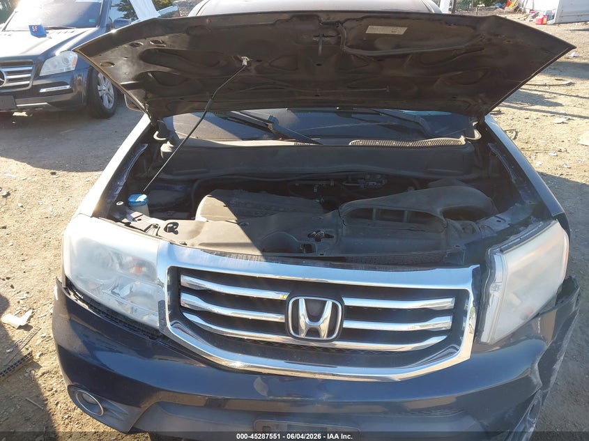 2012 Honda Pilot Ex-L VIN: 5FNYF4H52CB036898 Lot: 45287551