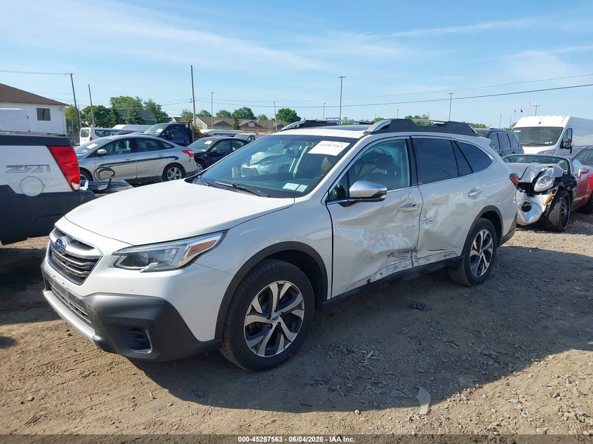 Vin: 4s4btgpdxl3221184, lot: 45785399, subaru outback touring xt 20202