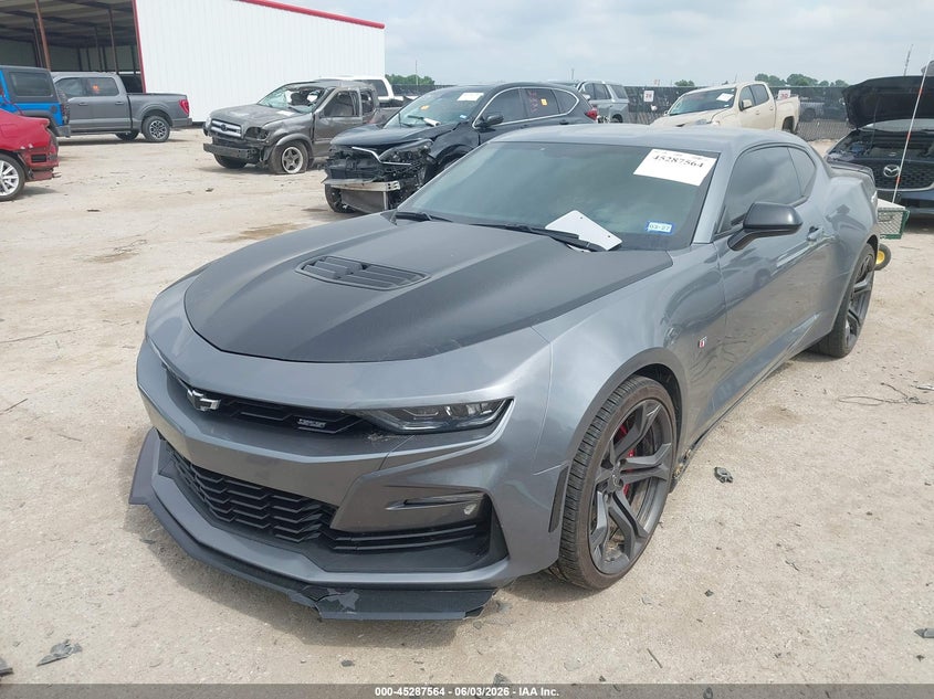 Vin: 1g1ff1r74m0131879, lot: 45785402, chevrolet camaro rwd  1ss 20212