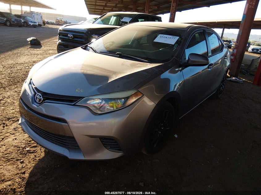2016 Toyota Corolla Le 2T1BURHE9GC538861 photo 1