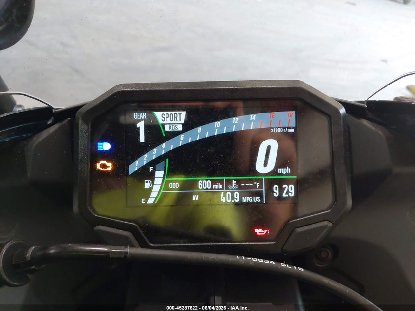 2026 KAWASAKI ZX636 auction photo 7