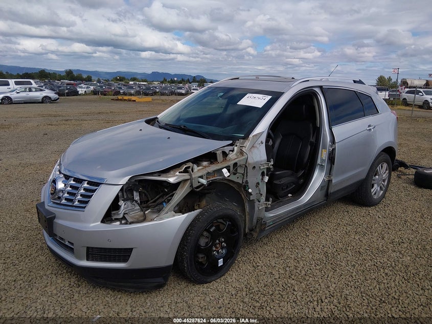 Vin: 3gyfnee37gs533214, lot: 45785460, cadillac srx luxury collection 20162