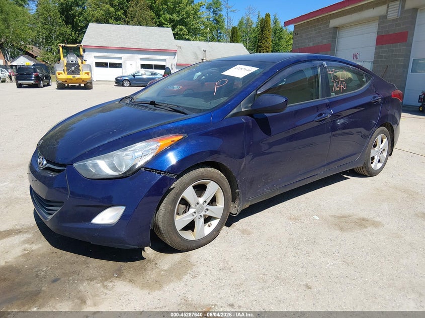 Vin: 5npdh4ae4dh449976, lot: 45785476, hyundai elantra gls 20132