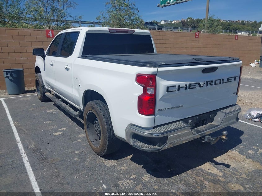 Vin: 3gcpwcek3kg136226, lot: 45785478, chevrolet silverado 1500 lt 20193