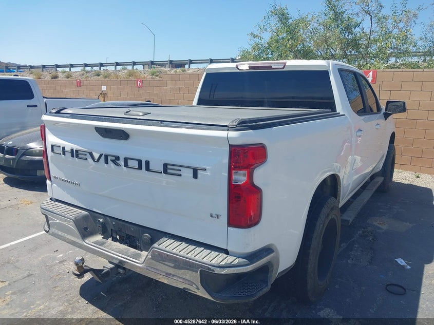 Vin: 3gcpwcek3kg136226, lot: 45785478, chevrolet silverado 1500 lt 20194