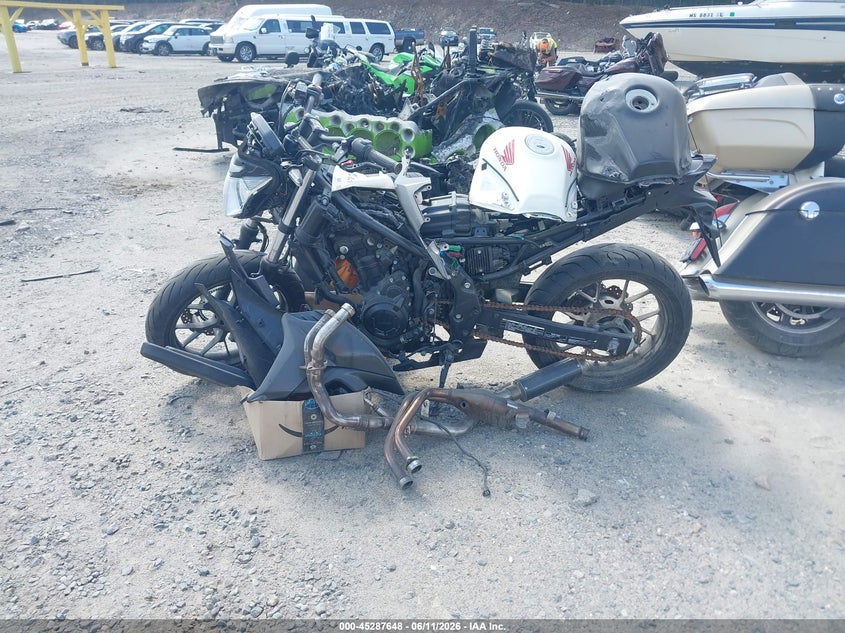 2015 Honda Cb500 Fa - Abs VIN: MLHPC4504F5200197 Lot: 45287648