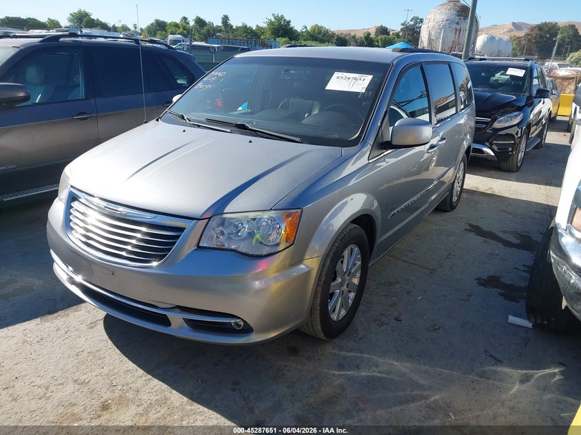 Vin: 2c4rc1bg4gr261646, lot: 45785487, chrysler town & country touring 20162