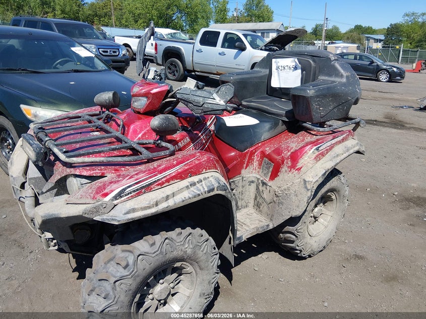 2016 Yamaha Yfm700 Fwad/Le VIN: 5Y4AMD2Y4GA100519 Lot: 45287656