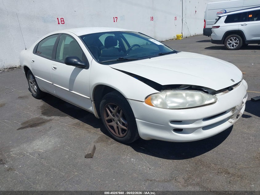 2004 DODGE INTREPID SEDAN 2.7L V-6 DOHC, 200HP