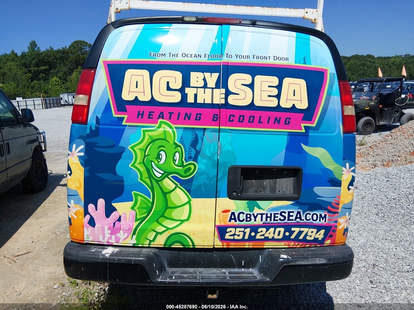 2011 Chevrolet Express 2500 Work Van VIN: 1GCWGFCA5B1164953 Lot: 45287690