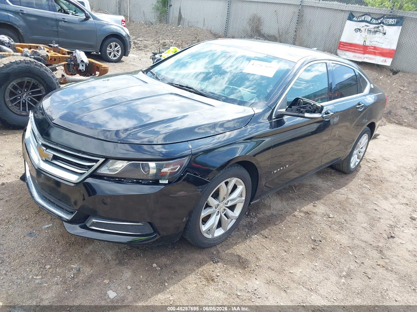 Vin: 2g1105s33h9187155, lot: 45785531, chevrolet impala 1lt 20172