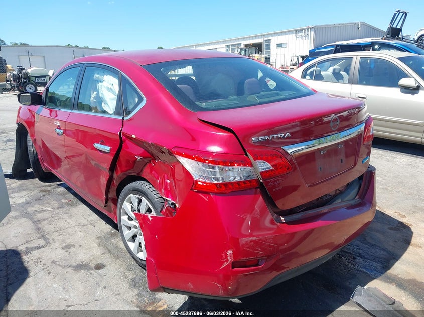 Vin: 3n1ab7ap6el687355, lot: 45785532, nissan sentra s 20143